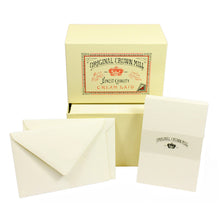 Load image into Gallery viewer, Original Crown Mill Stationery Gift Box - Classic Laid Cards