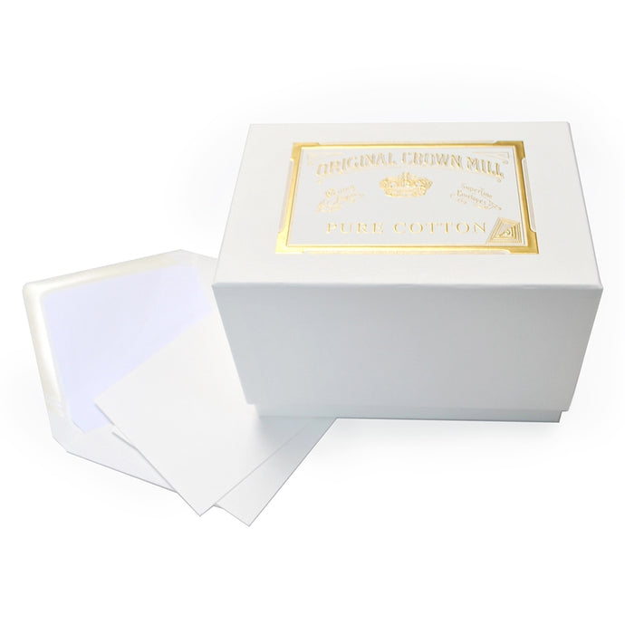 Original Crown Mill Pure Cotton Gift Box - Cards & Envelopes